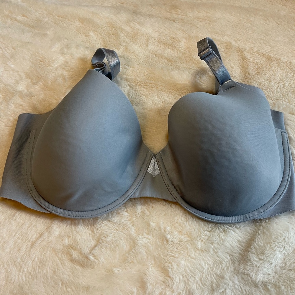 Olga Blue Contour Full Coverage Underwire Bra